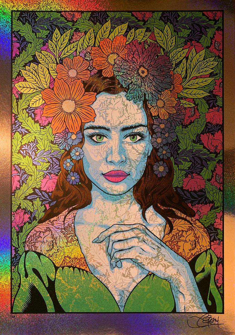 Editions d'art de CHUCK SPERRY a pour titre PRIMAVERA (PAMPINEA) SPARKLE 3/20 style figuratif dim : CHUCK SPERRYprix:1000