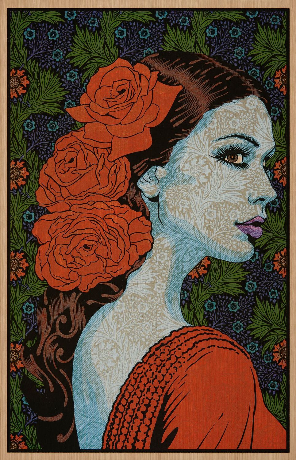 Editions d'art de CHUCK SPERRY a pour titre MEDEA WOOD PANEL AP style expo chuck dim : CHUCK SPERRYprix:4250