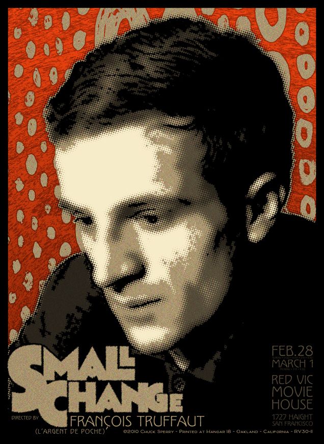 Editions d'art de CHUCK SPERRY a pour titre TRUFFAUT style figuratif dim : CHUCK SPERRYprix:150
