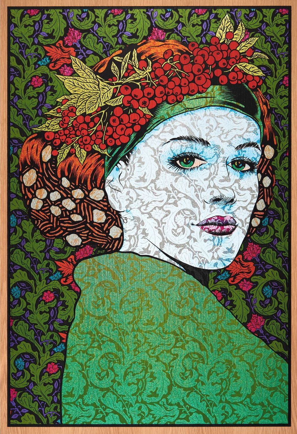 Editions d'art de CHUCK SPERRY a pour titre THE SPHINX WOOD PANEL AP style expo chuck dim : CHUCK SPERRYprix:2150