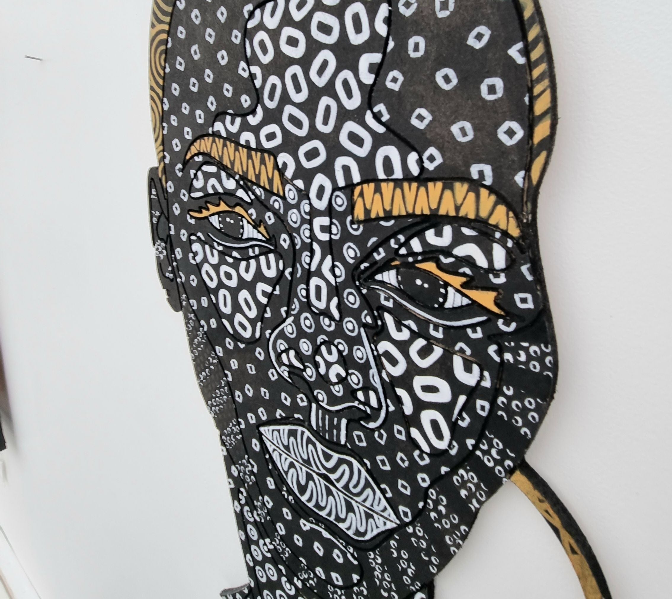 Sculpture de JACK JACQUOT a pour titre REGARDE NOUS 1 style street pop art dim : JACK JACQUOTprix:350