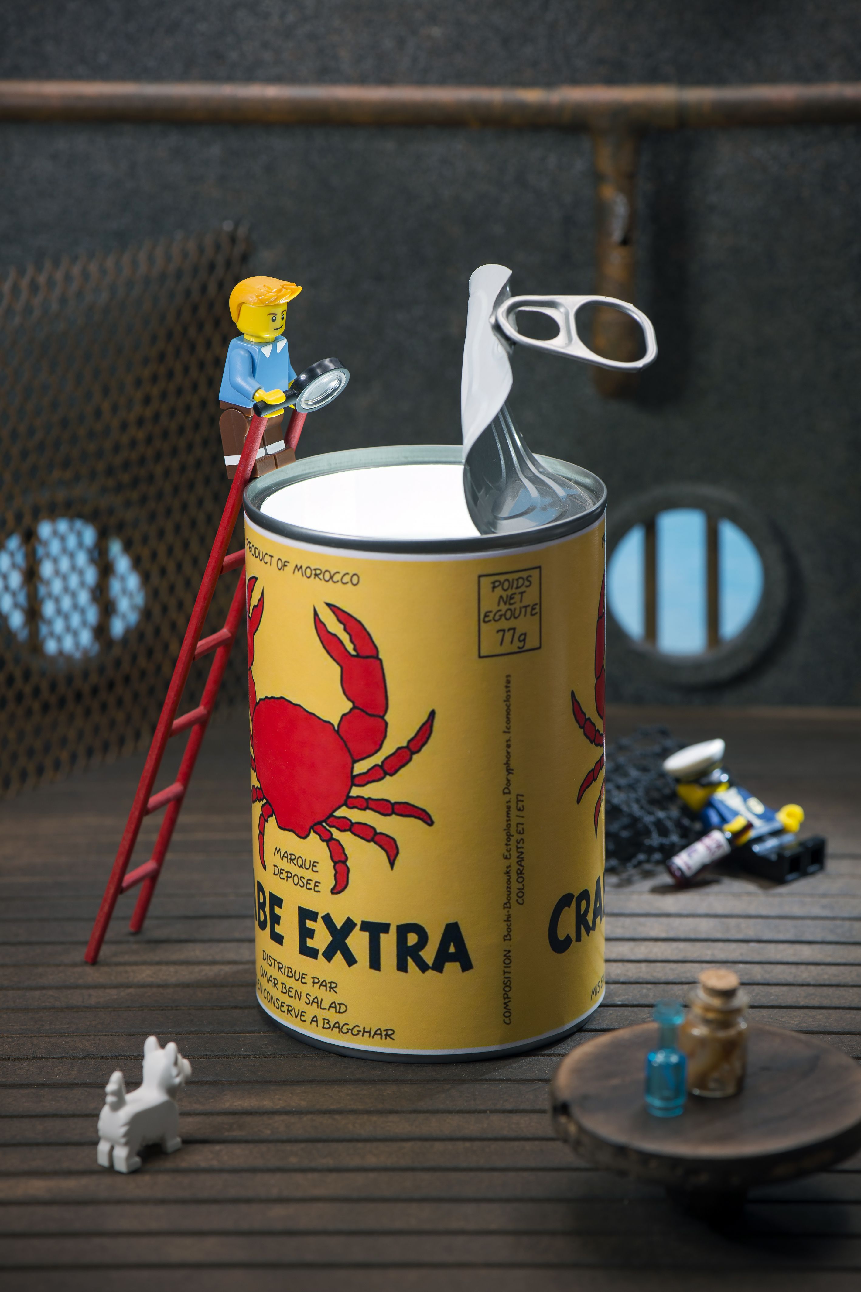Photo de SAMSOFY a pour titre TINTIN ET LE CRABE AUX PINCES D'OR seconde ed. style graphique dim : SAMSOFYprix:60