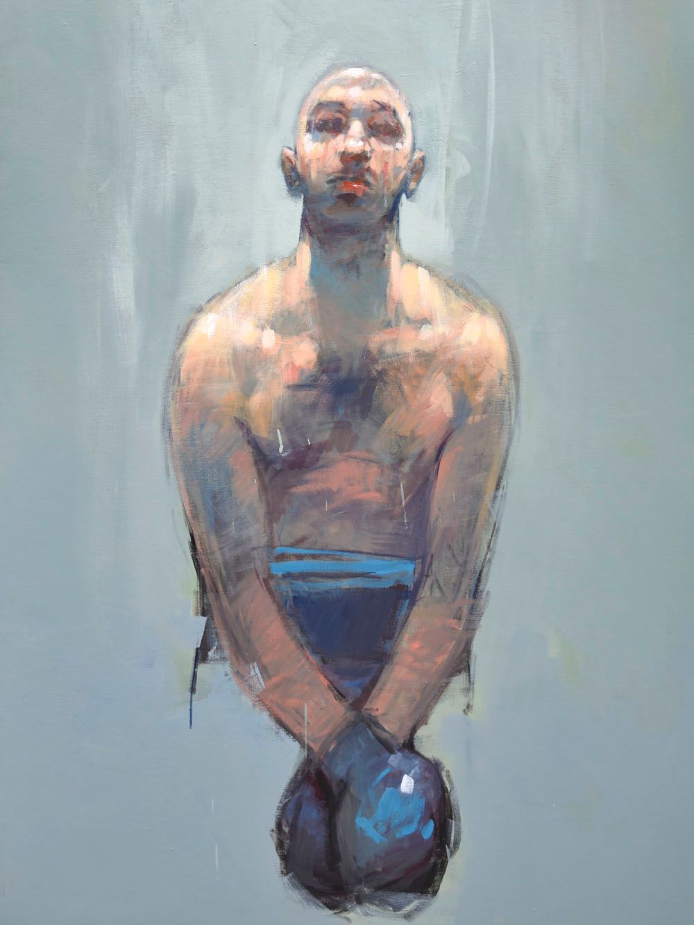 Editions d'art de MASSEBEUF Olivier a pour titre BOXER style figuratif dim : MASSEBEUF Olivierprix:70