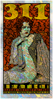 Editions d'art de CHUCK SPERRY a pour titre 311 (lava) style figuratif dim : CHUCK SPERRYprix:400
