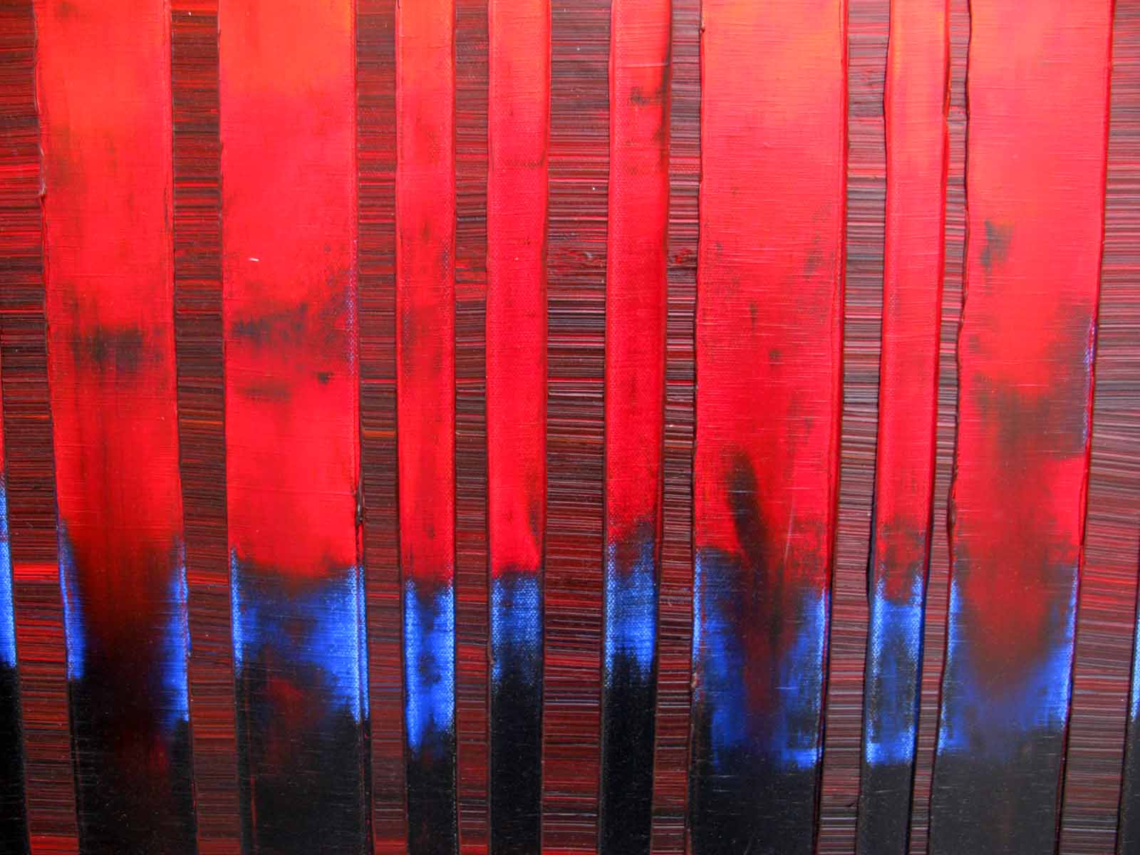 Tableau de ALAIN BECANNE a pour titre PEINTURE AOUT 2019-07 style abstrait dim : ALAIN BECANNEprix:300