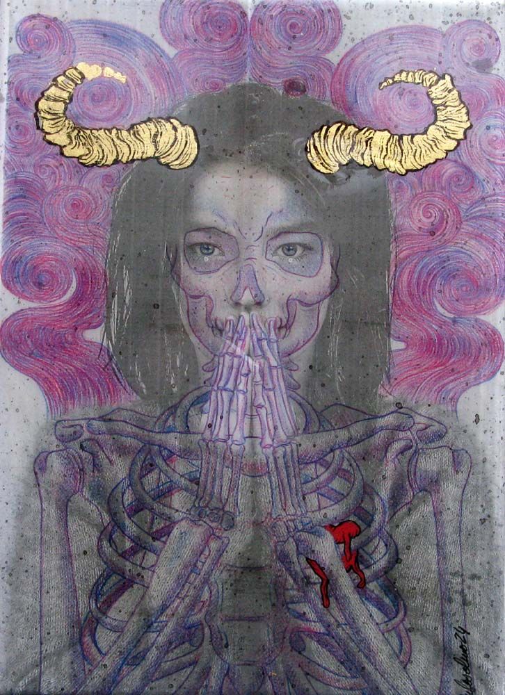 Editions d'art de Carlos Olmo a pour titre Bjork style figuratif dim : Carlos Olmoprix:400