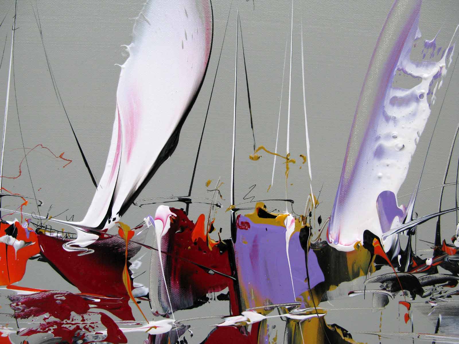 Tableau de F. BOUTET a pour titre Marine abstraite 2023-38 style figuratif dim : F. BOUTETprix:700