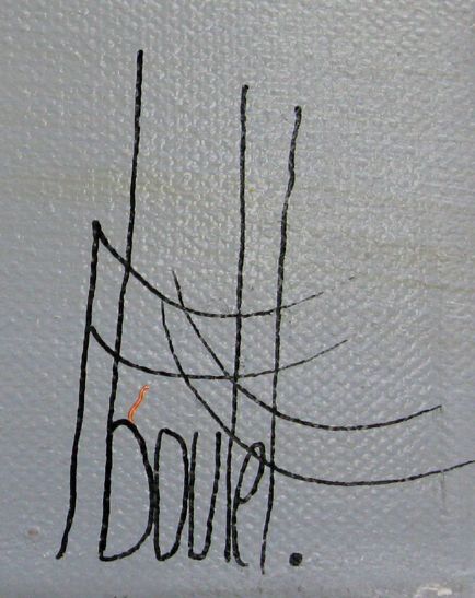 Tableau de F. BOUTET a pour titre Marine abstraite 47 style figuratif dim : F. BOUTETprix:800