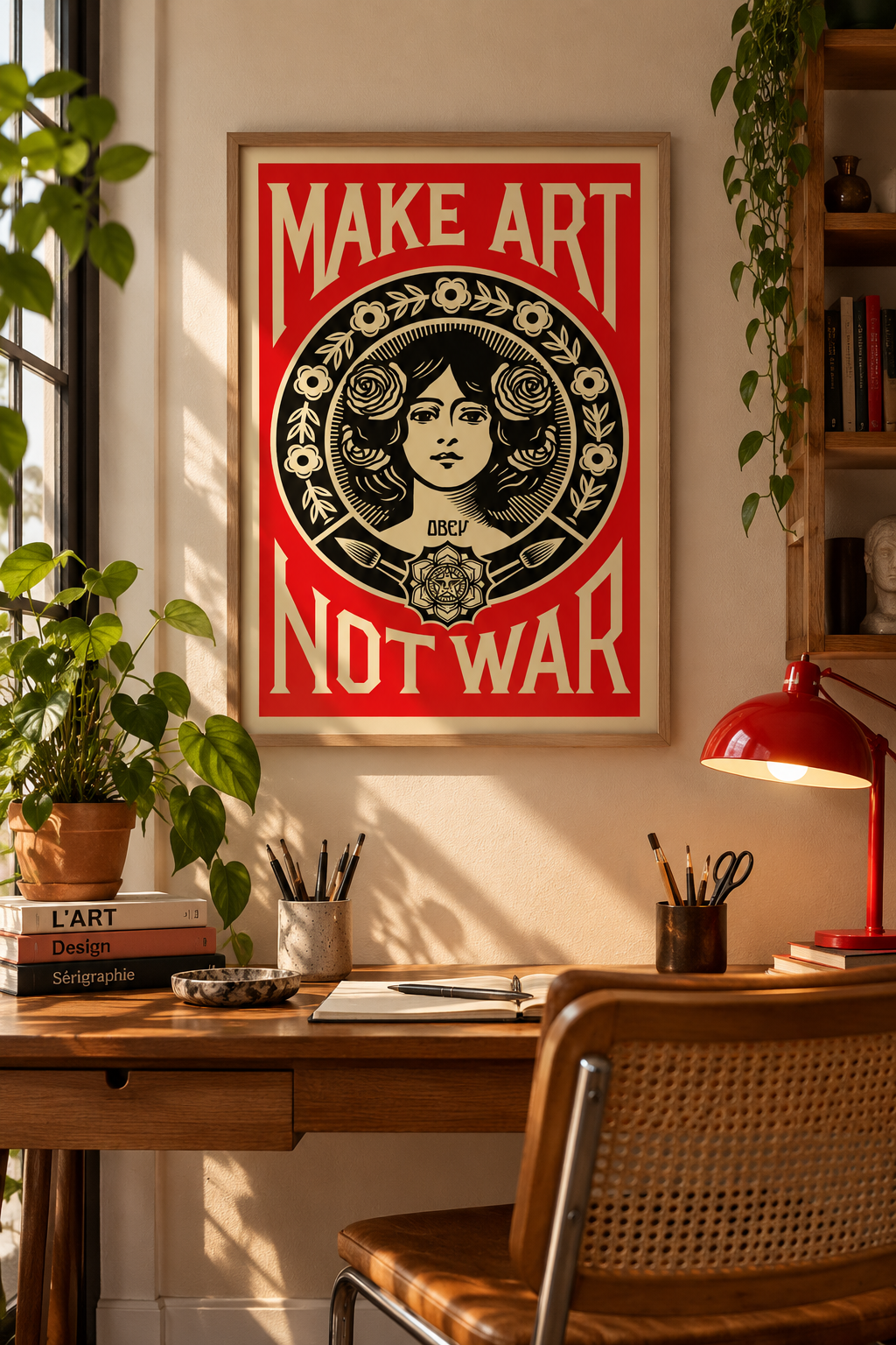 MAKE ART NOT WAR