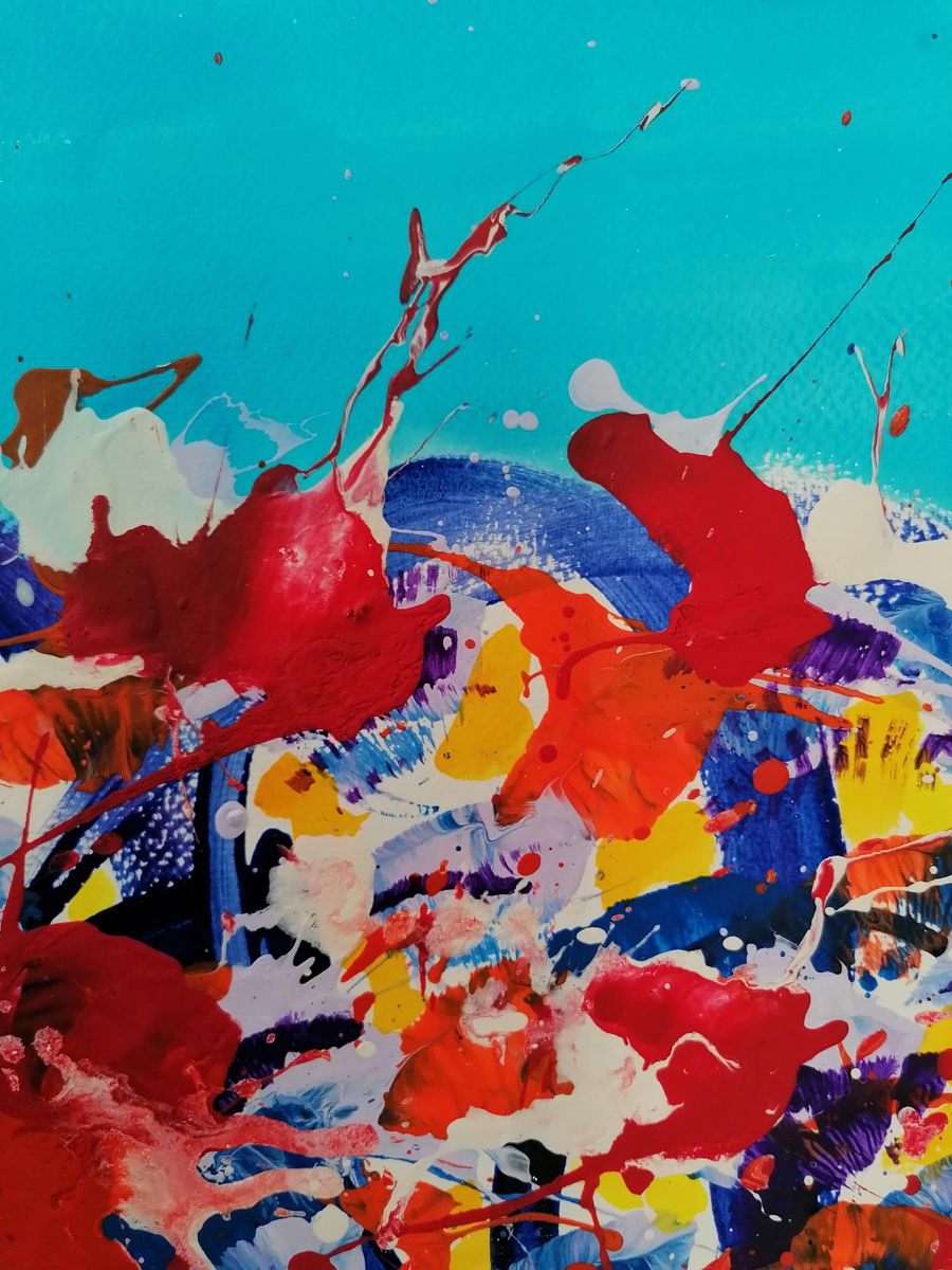 Dessin de STEPHANE RIME a pour titre Noname C206 style abstrait dim : STEPHANE RIMEprix:140