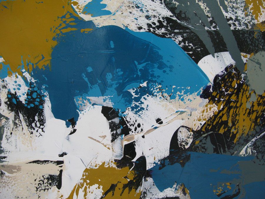 Tableau de CELINE WEBER a pour titre ALIZEE style abstrait dim : CELINE WEBERprix:1100