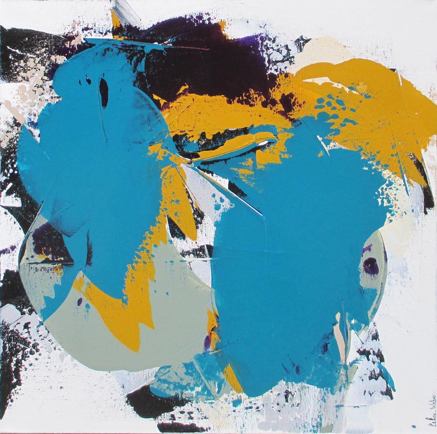 Tableau de CELINE WEBER a pour titre SAFRAN style no dim : CELINE WEBERprix: