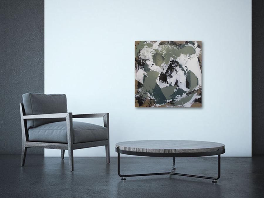 Tableau de CELINE WEBER a pour titre ARGILE 2 style abstrait dim : CELINE WEBERprix: