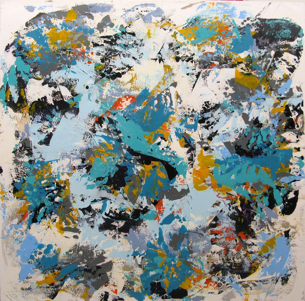 Tableau de CELINE WEBER a pour titre SUNNY style no dim : CELINE WEBERprix: