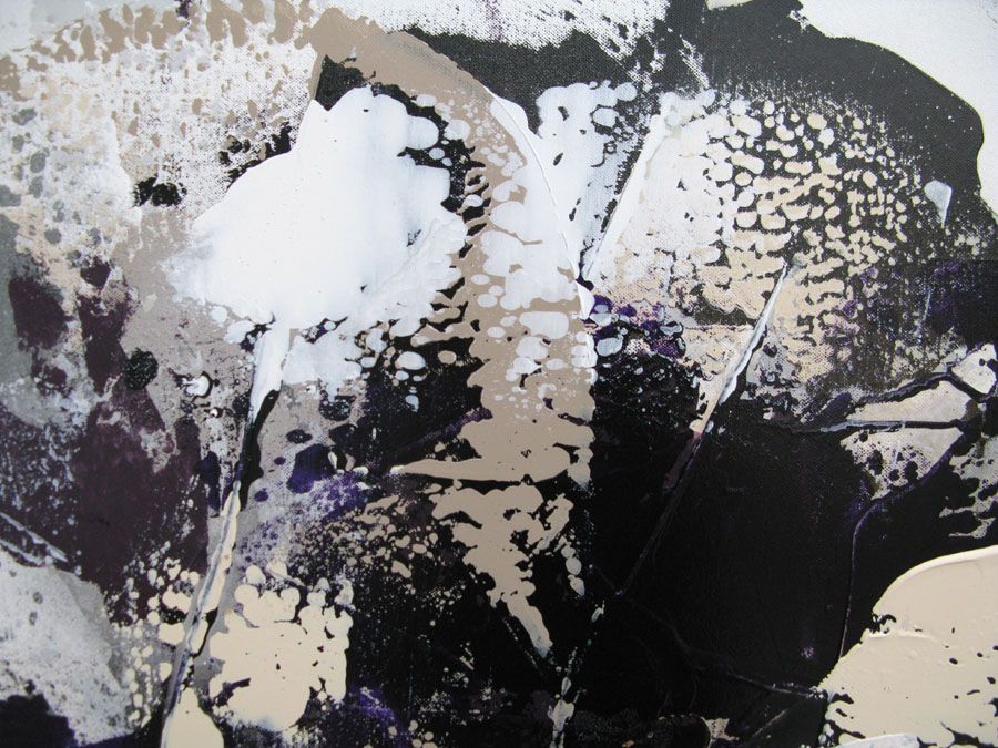 Tableau de CELINE WEBER a pour titre SHADOW style abstrait dim : CELINE WEBERprix: