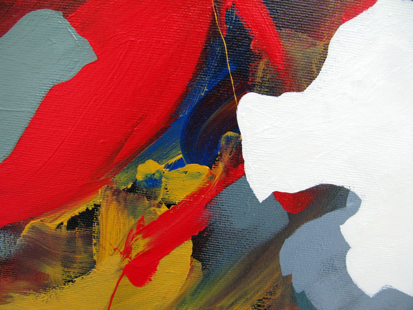 Tableau de BRUNEAU a pour titre Chrysalide style abstrait dim : BRUNEAUprix:700
