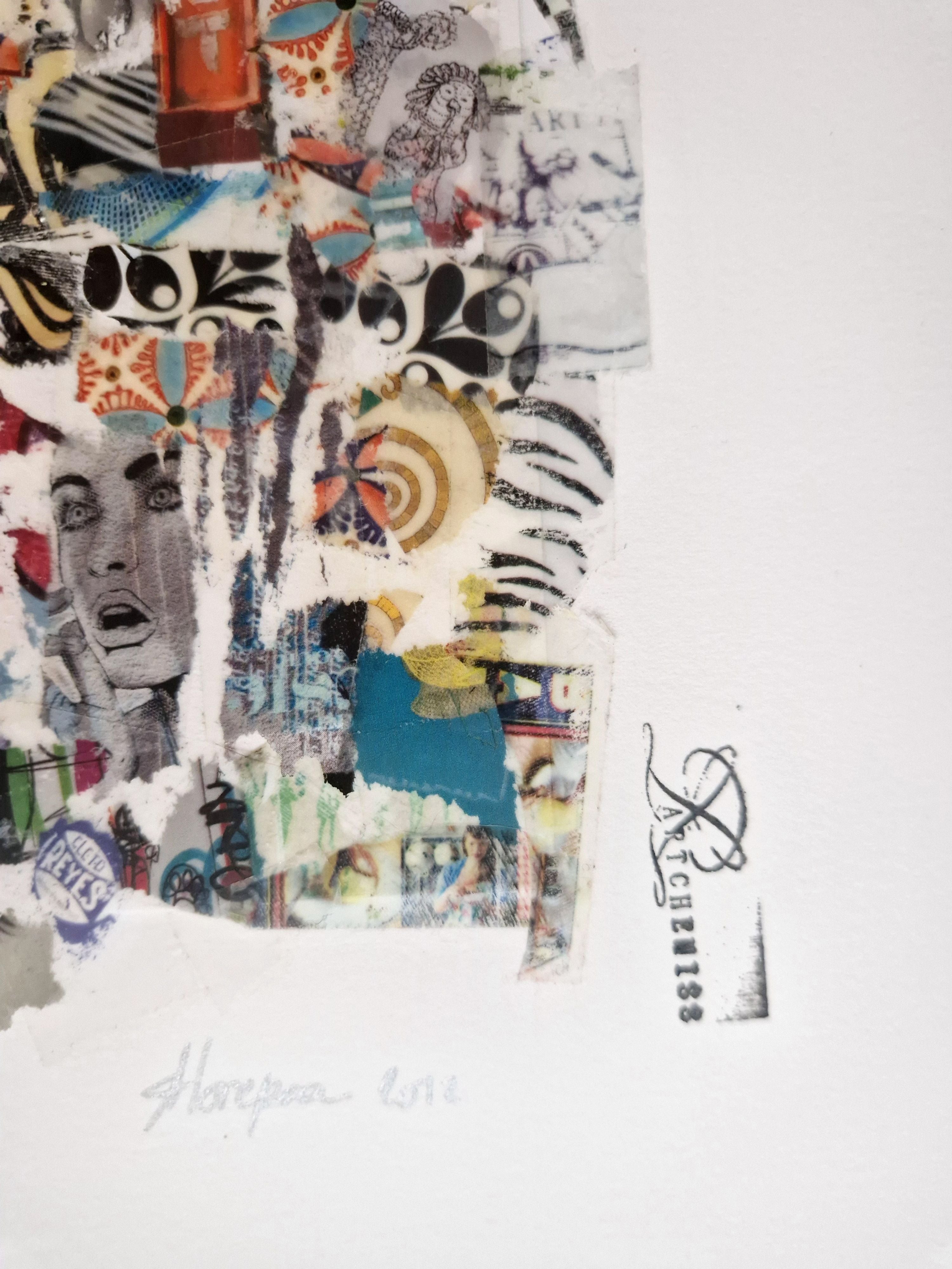Editions d'art de FLOREPEA a pour titre Lana King style graphique dim : FLOREPEAprix:350