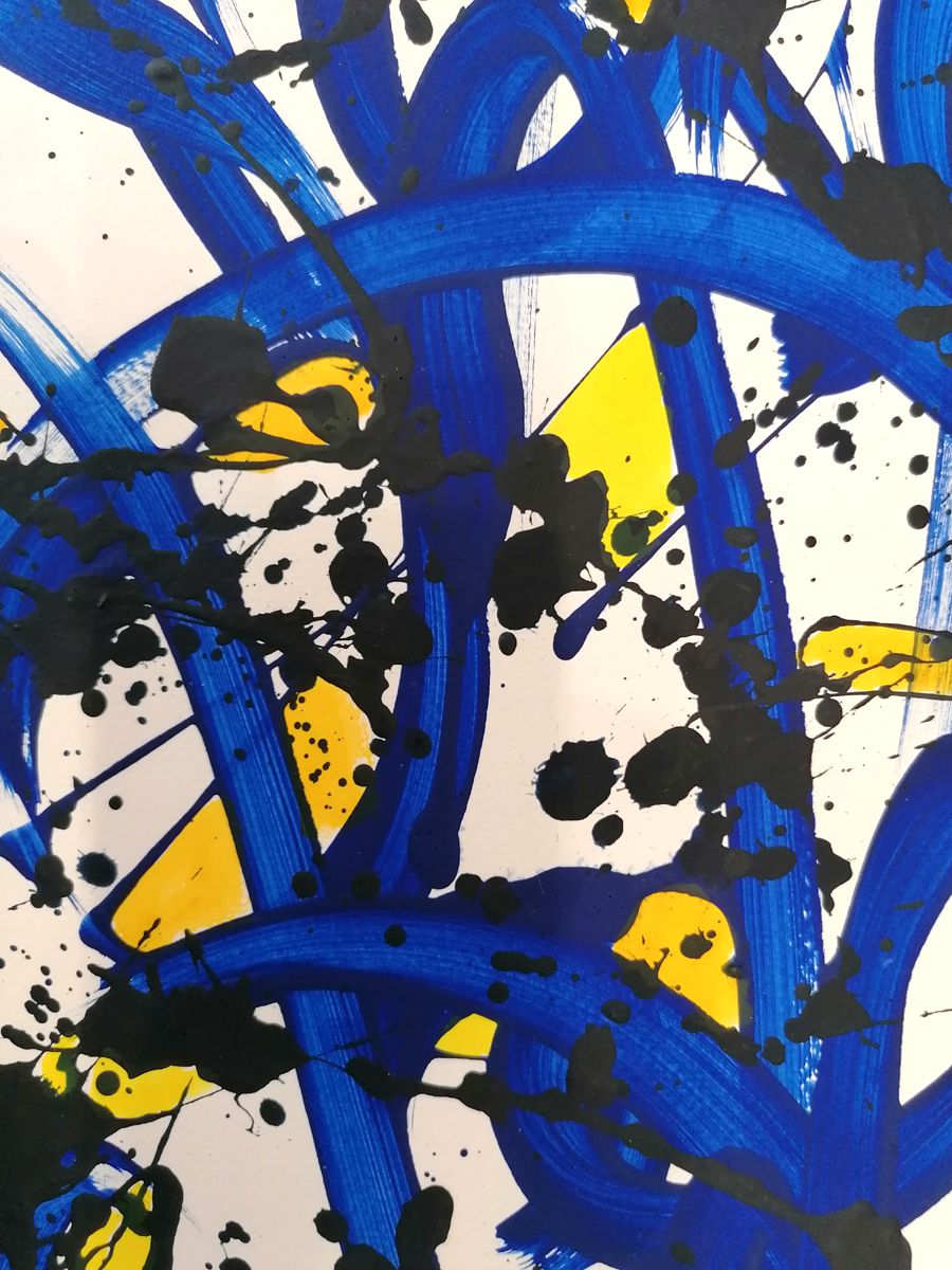 Dessin de STEPHANE RIME a pour titre Noname D27 style abstrait dim : STEPHANE RIMEprix:140