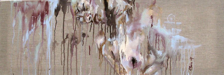 Tableau de DAMIEN LEGRAIN a pour titre PENIBLE style figuratif dim : DAMIEN LEGRAINprix: