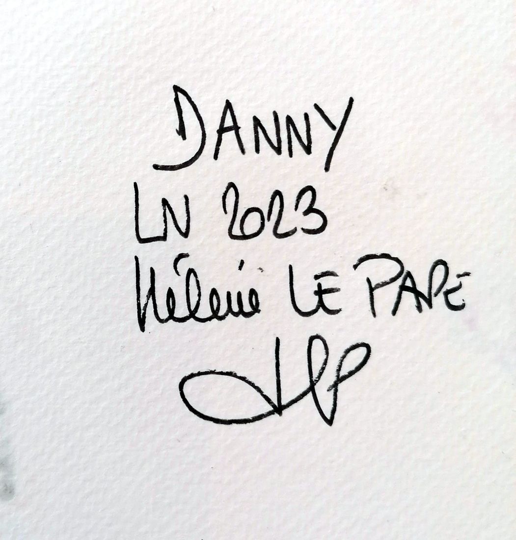 Dessin de LN LE PAPE a pour titre DANNY style street pop art dim : LN LE PAPEprix:50