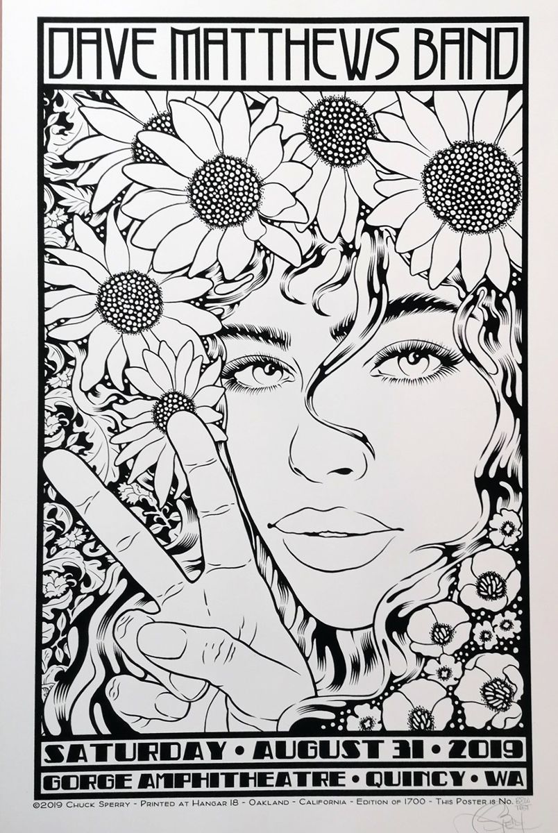 Editions d'art de CHUCK SPERRY a pour titre DAVE MATTHEWS BW TEST HARMONIA style figuratif dim : CHUCK SPERRYprix:500