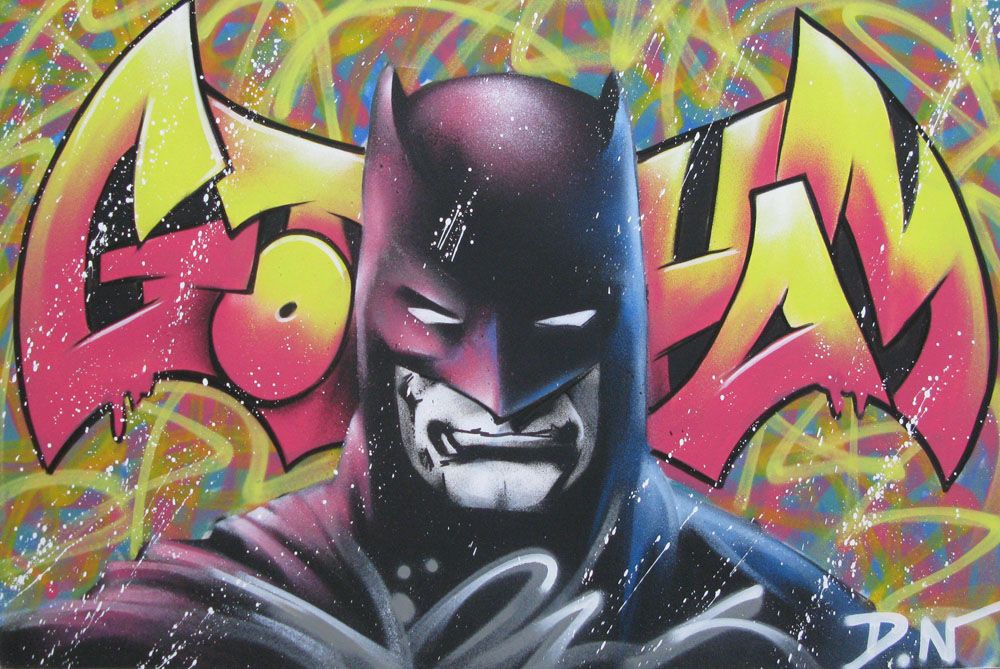 Tableau de DN a pour titre GOTHAM style no dim : DNprix: