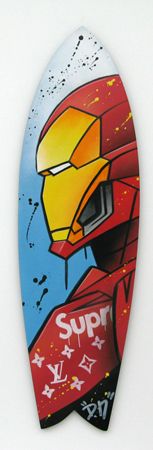 Sculpture de DN a pour titre IRON SUPREME style no dim : DNprix:
