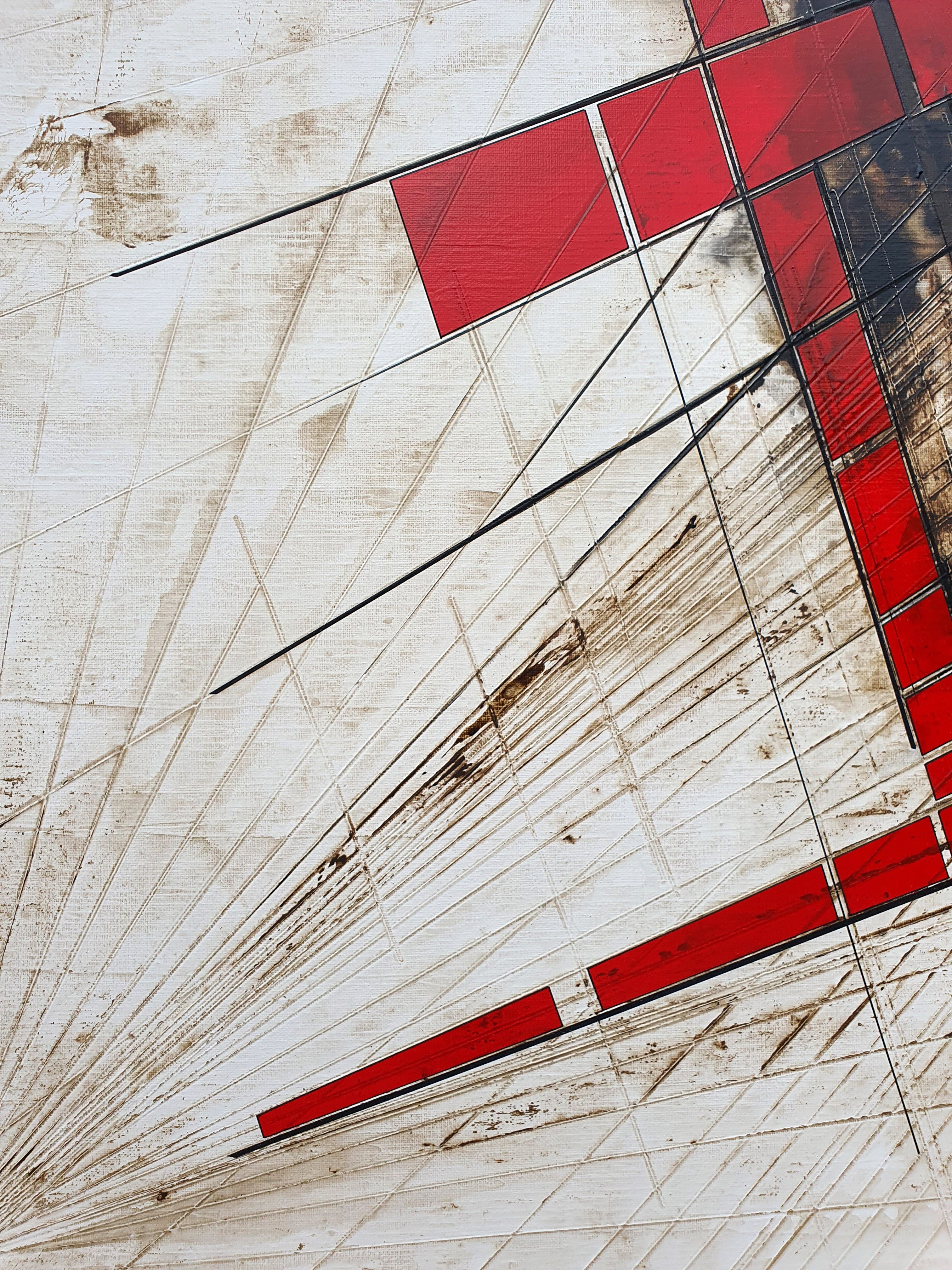 Tableau de LUDOVIC MERCHER a pour titre EXPLORER style abstrait dim : LUDOVIC MERCHERprix:1000
