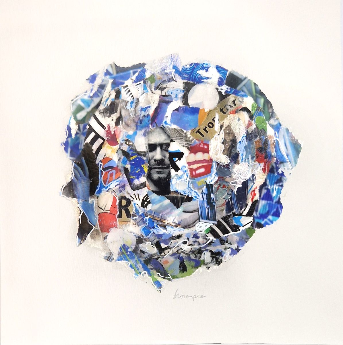 Editions d'art de FLOREPEA a pour titre Kurt style street art, graphique dim : FLOREPEAprix:80