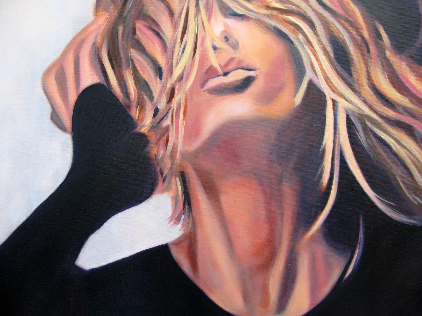 Tableau de EMILIE CREPIN a pour titre Alix style figuratif dim : EMILIE CREPINprix:1200