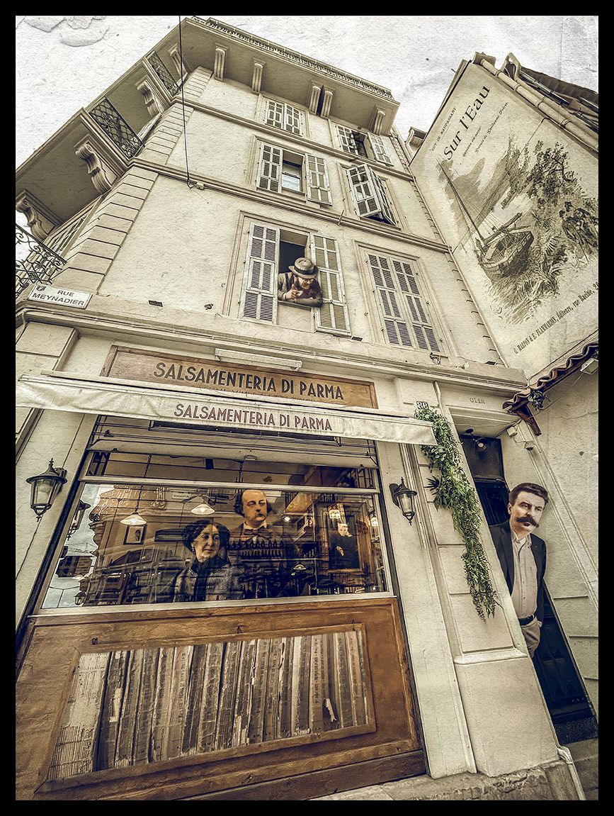 Editions d'art de OliR a pour titre L'epicerie Litteraire style grapique, figurative dim : OliRprix:70