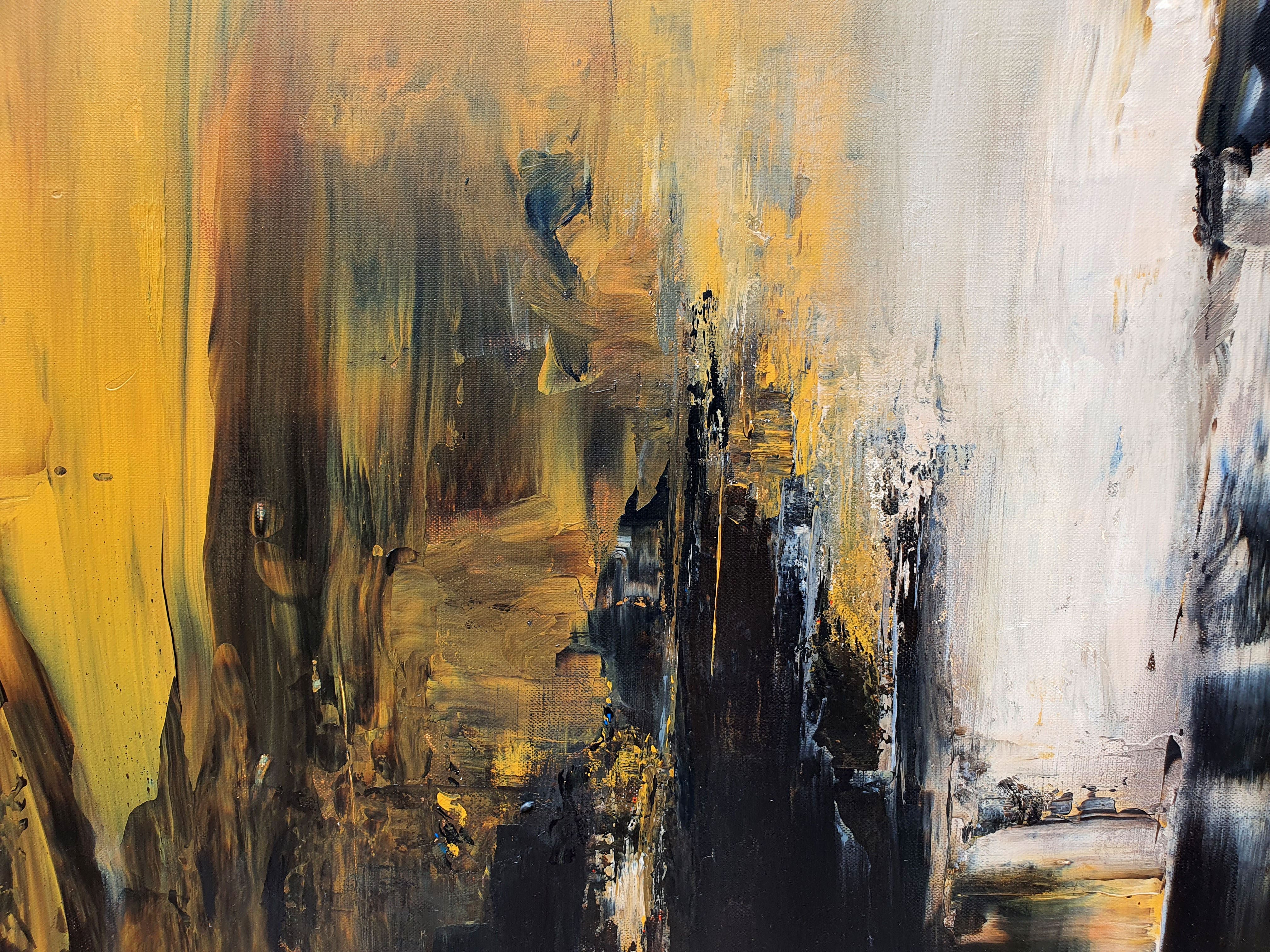 Tableau de RUELLE NICOLAS a pour titre FIRELAND style abstrait dim : RUELLE NICOLASprix:1500
