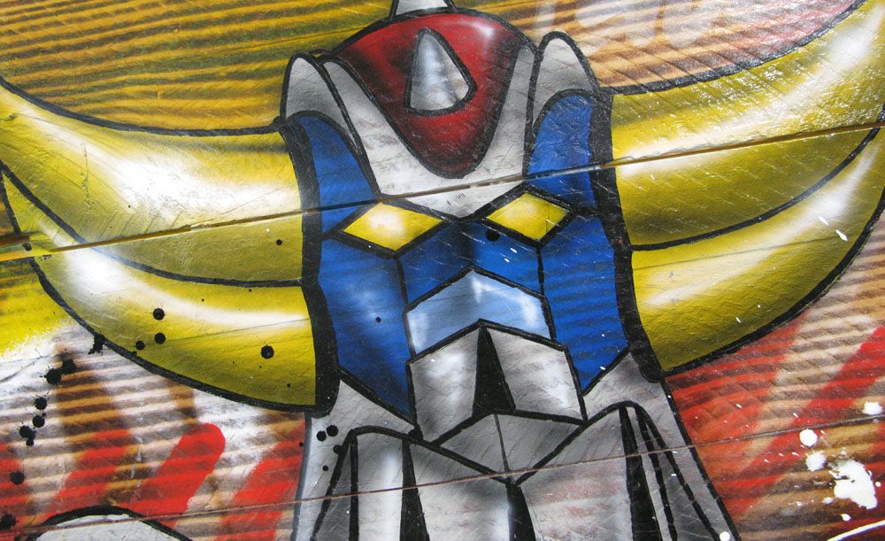 Tableau de JUG a pour titre Face B style street pop art dim : JUGprix:350