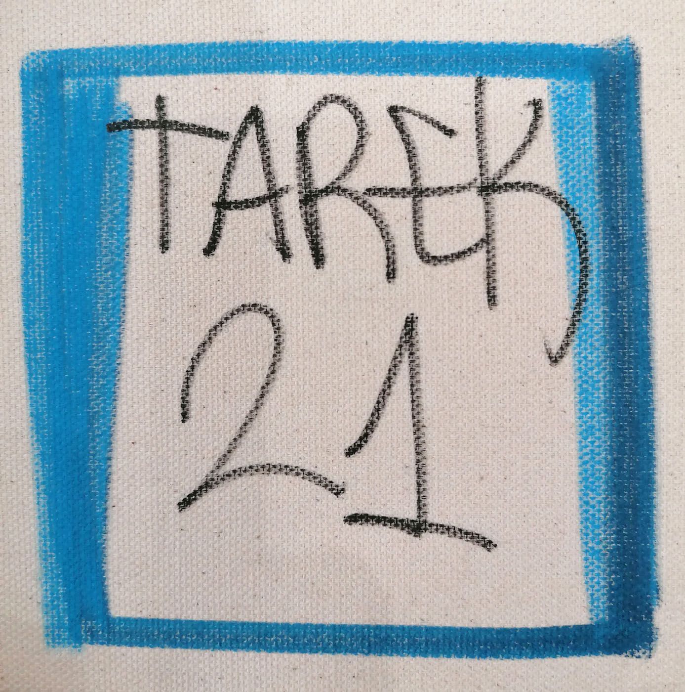 Tableau de TAREK a pour titre Golgoth #1 style street pop art dim : TAREKprix:300