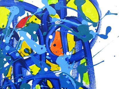 Tableau de STEPHANE RIME a pour titre noname n°E38 style abstrait dim : STEPHANE RIMEprix:230