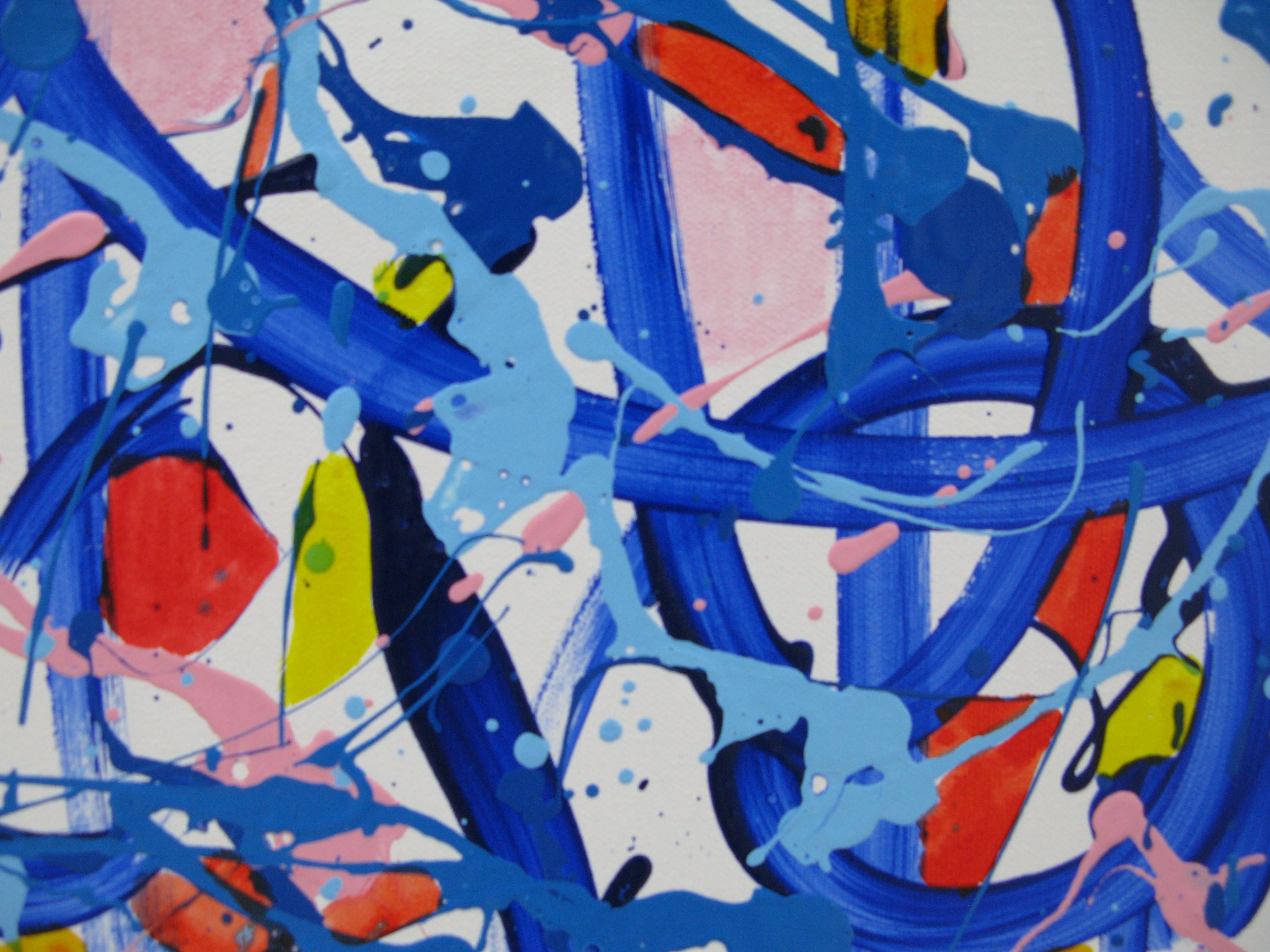 Tableau de STEPHANE RIME a pour titre NO NAME E81 style abstrait dim : STEPHANE RIMEprix:950