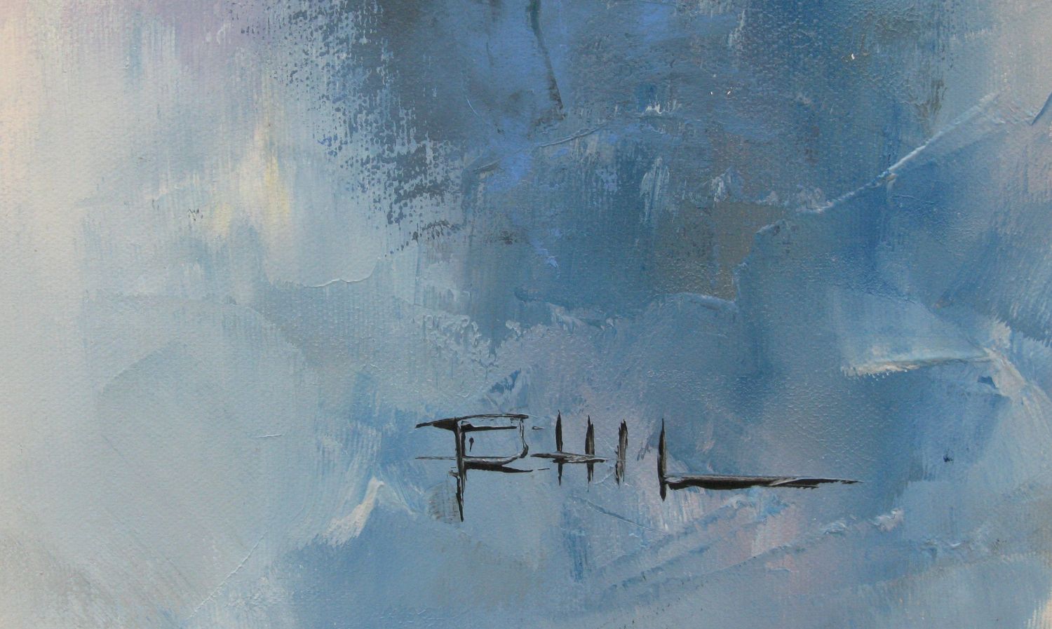 Tableau de PHIL a pour titre Hudson River NY style figuratif dim : PHILprix:700