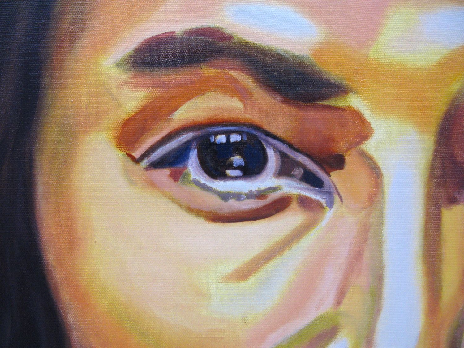 Tableau de EMILIE CREPIN a pour titre Seli style figuratif dim : EMILIE CREPINprix:1200