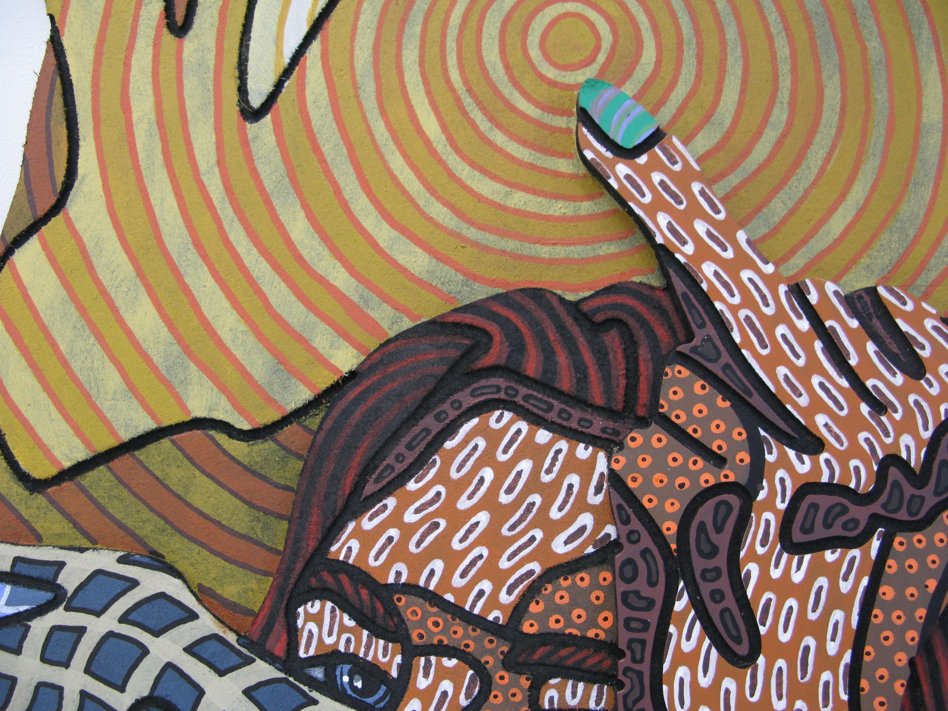 Sculpture de JACK JACQUOT a pour titre Fuck style street pop art dim : JACK JACQUOTprix:800