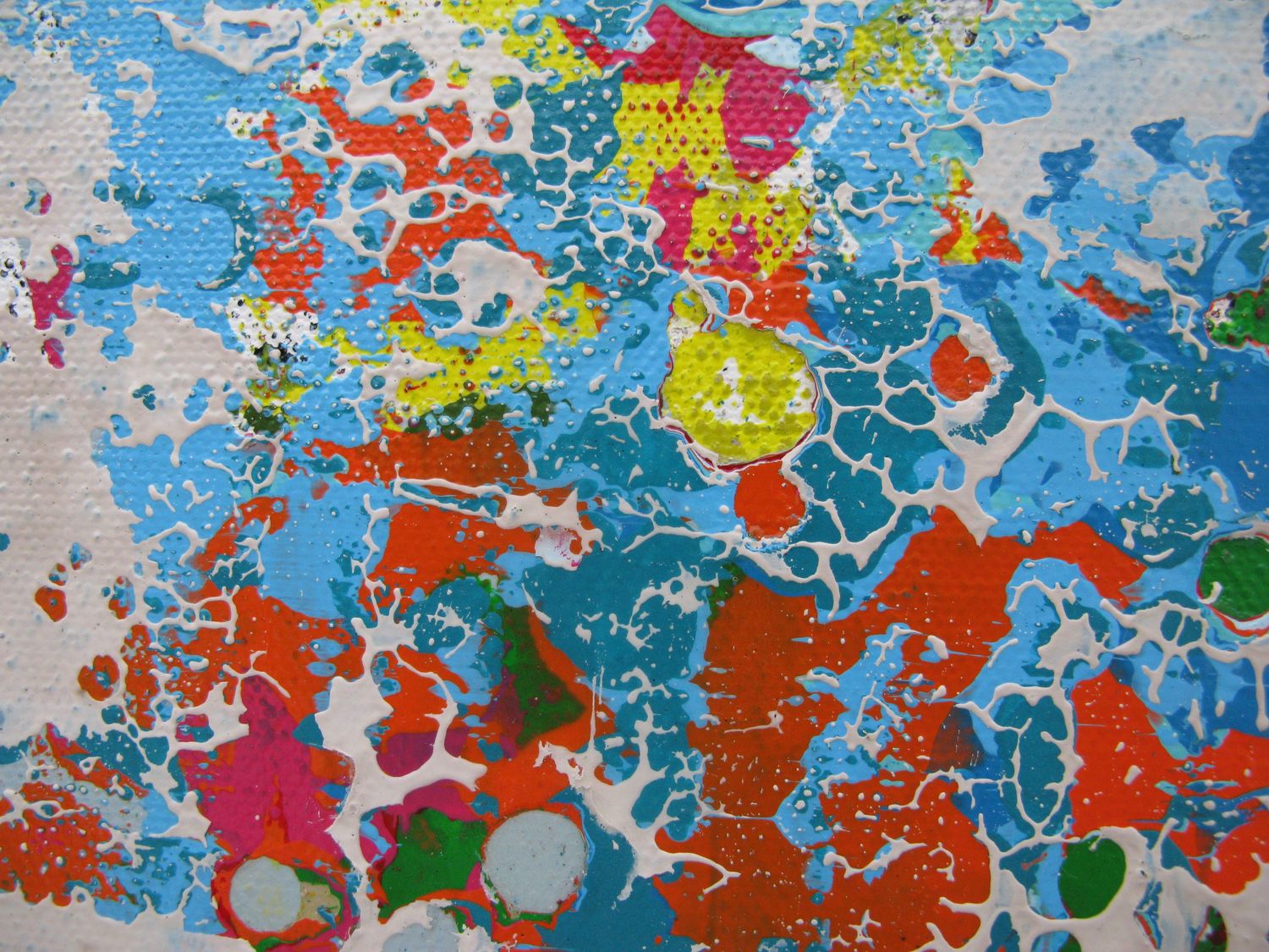 Tableau de CELINE WEBER a pour titre STONE FJORDS style abstrait dim : CELINE WEBERprix:650