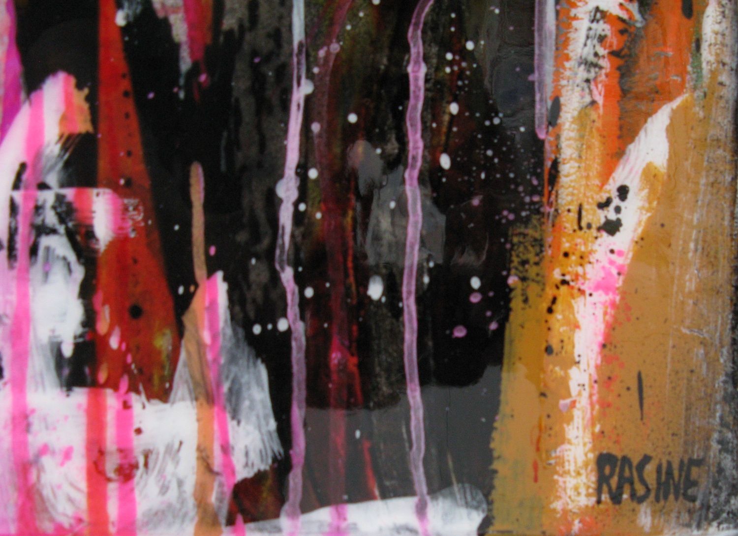 Tableau de THIERRY RASINE a pour titre Hollywood star style street pop art dim : THIERRY RASINEprix:1100