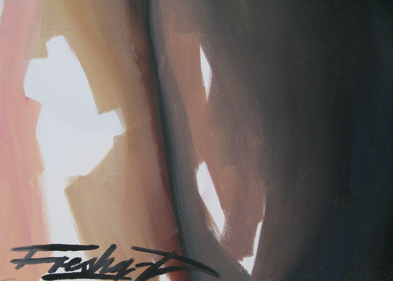 Tableau de FRESHA D a pour titre Regard style street art dim : FRESHA Dprix:950