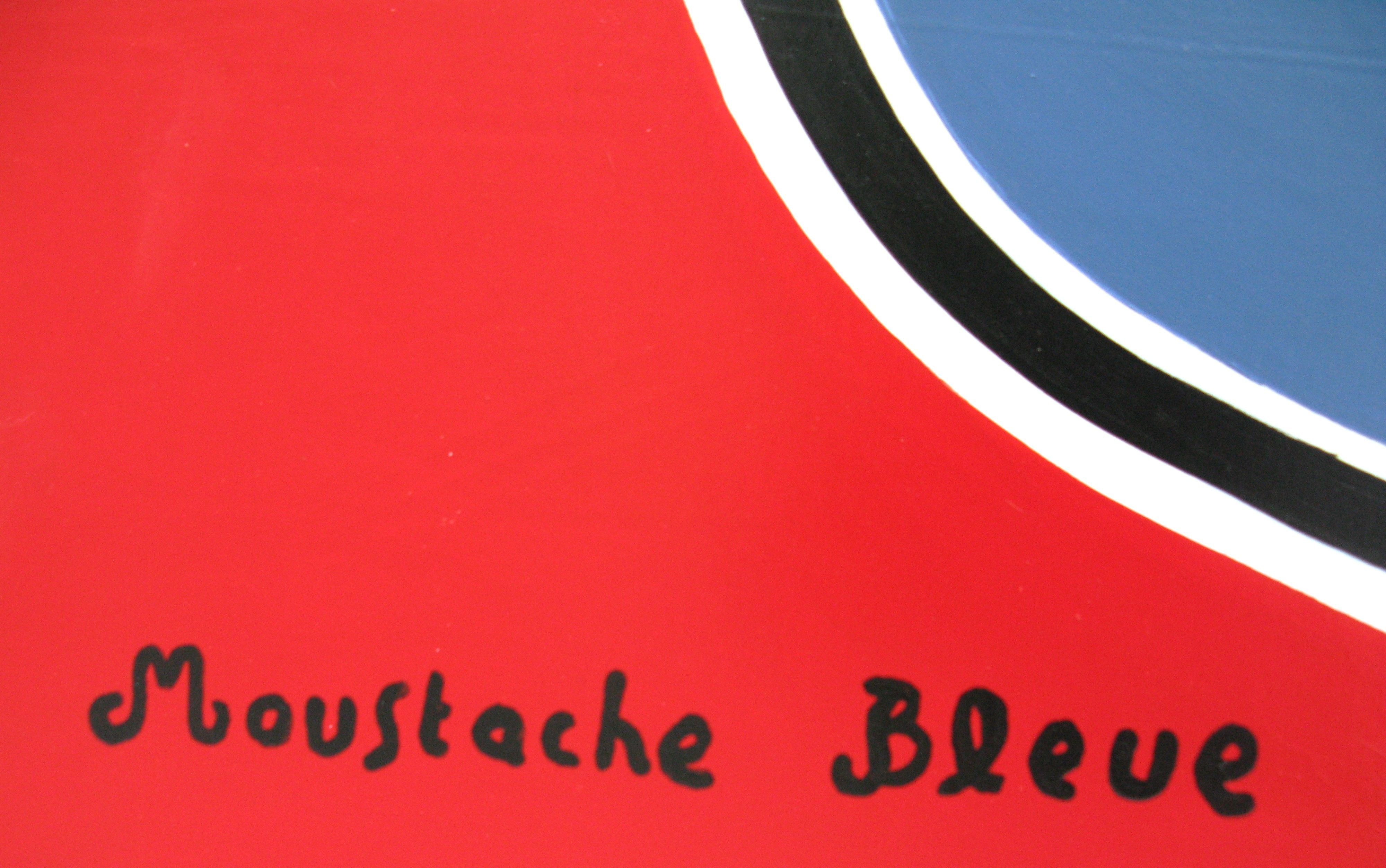 Tableau de MOUSTACHE BLEUE a pour titre Restez magique style figuratif dim : MOUSTACHE BLEUEprix:850