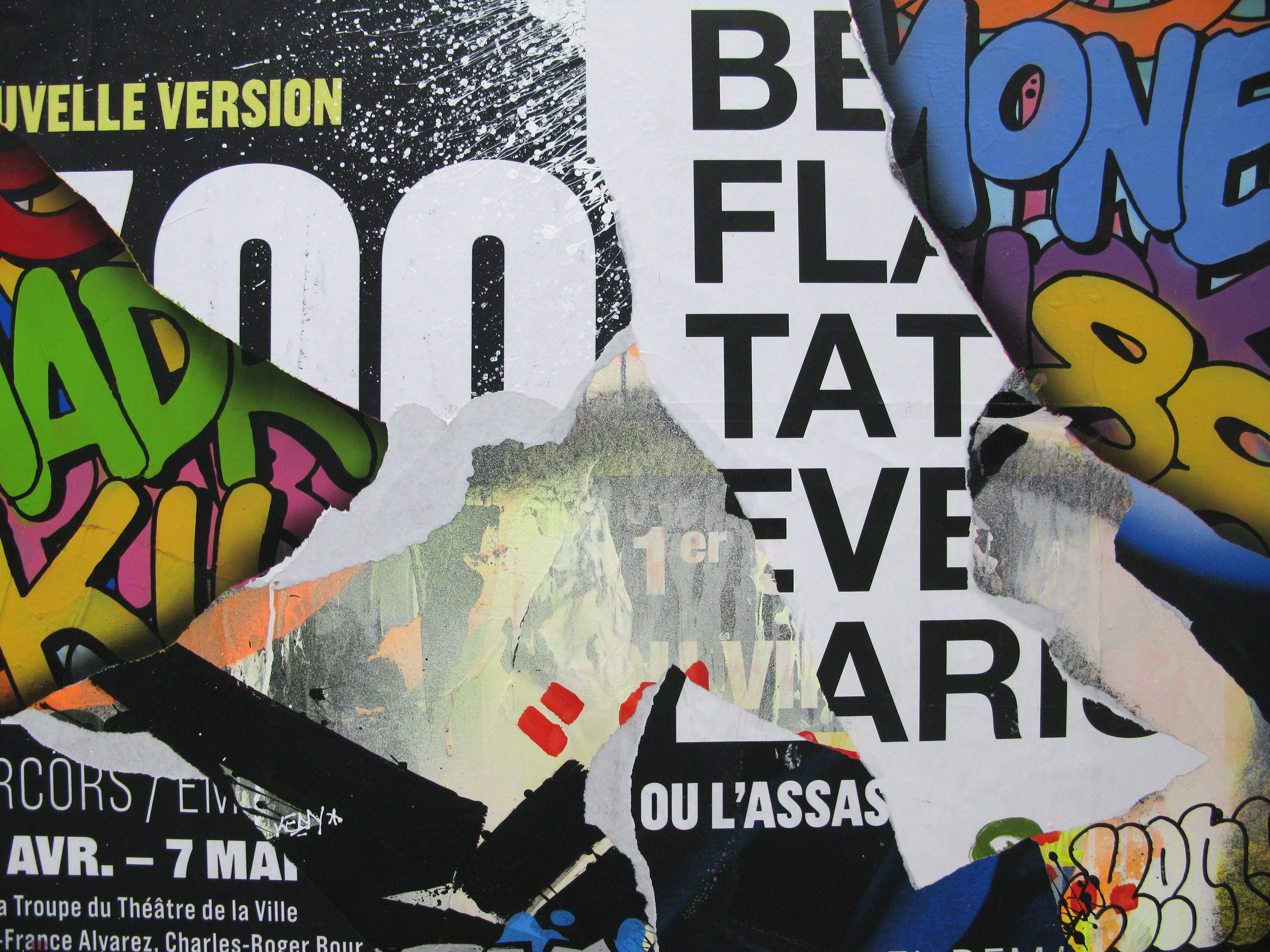 Tableau de KENY a pour titre COLORAMAX 4 style graffiti, street art dim : KENYprix:800