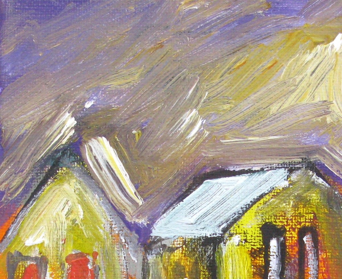 Tableau de IVAN TZONEV a pour titre SELO - 3 style figuratif dim : IVAN TZONEVprix:80