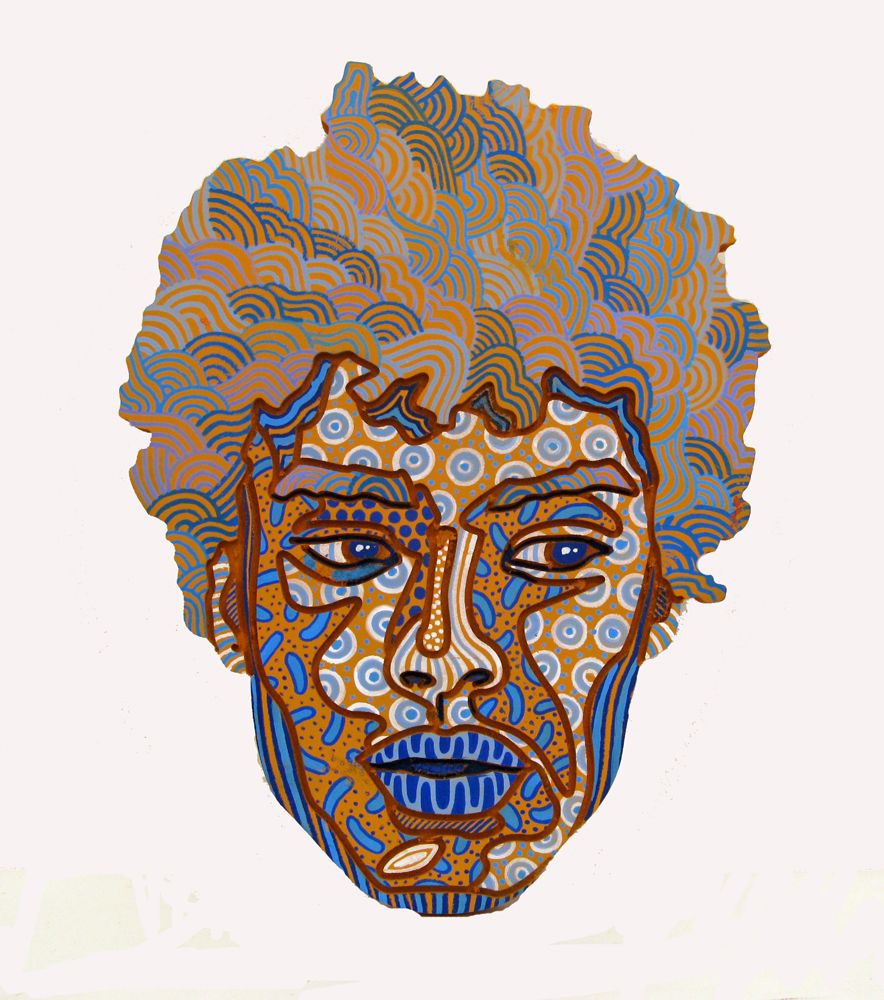 Sculpture de JACK JACQUOT a pour titre Nuance 5 style street pop art dim : JACK JACQUOTprix:350