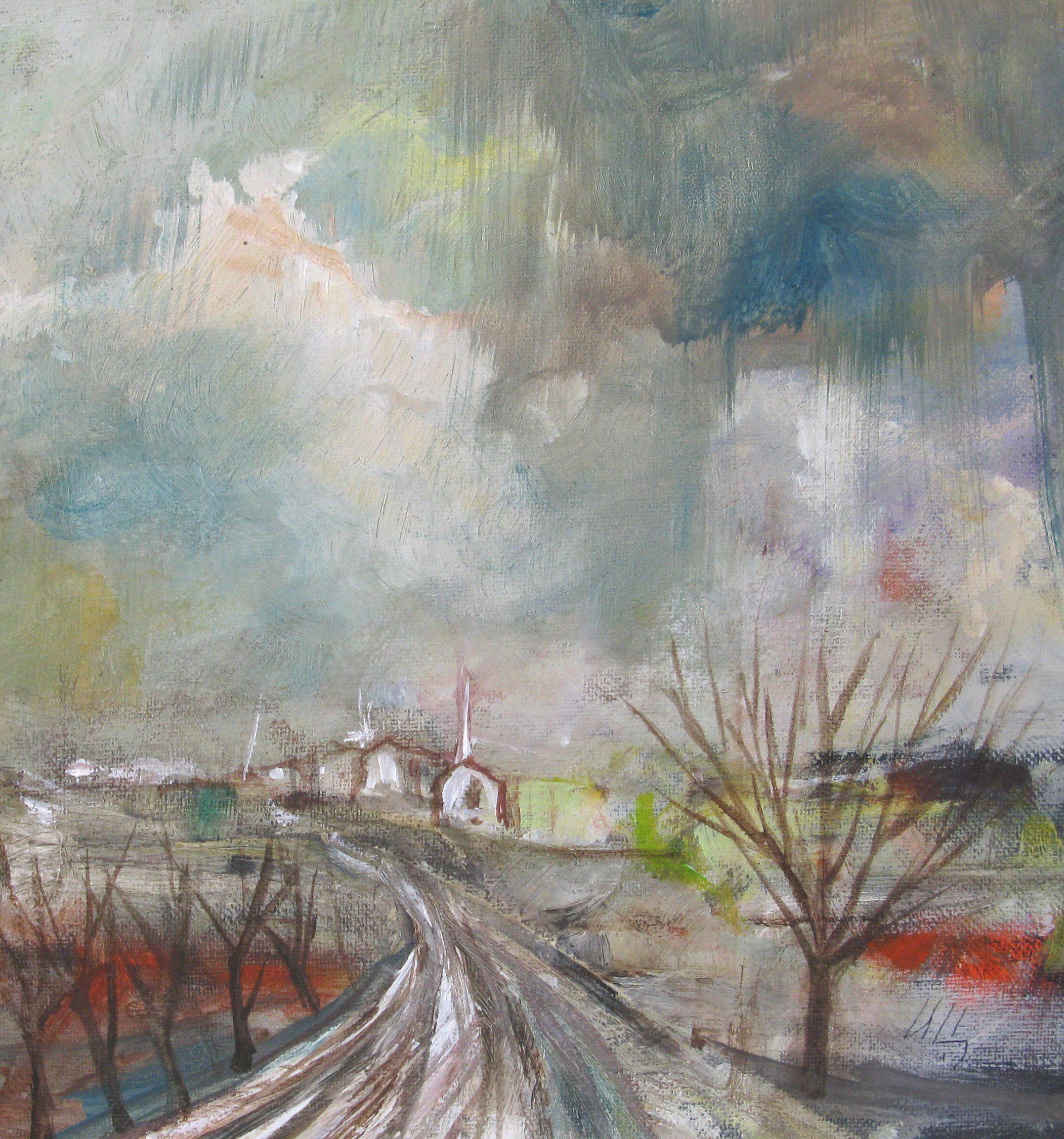 Tableau de IVAN TZONEV a pour titre Silence 2 style figuratif dim : IVAN TZONEVprix:160