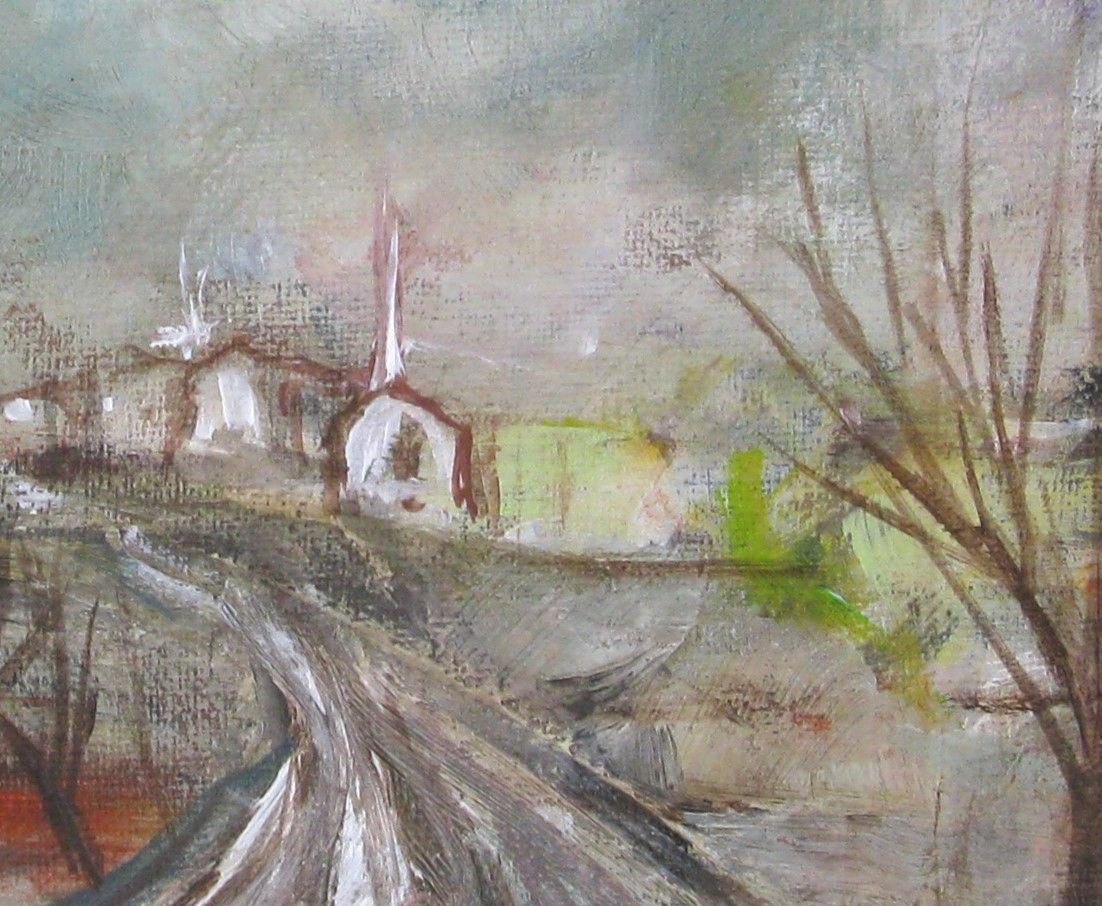 Tableau de IVAN TZONEV a pour titre Silence 2 style figuratif dim : IVAN TZONEVprix:160