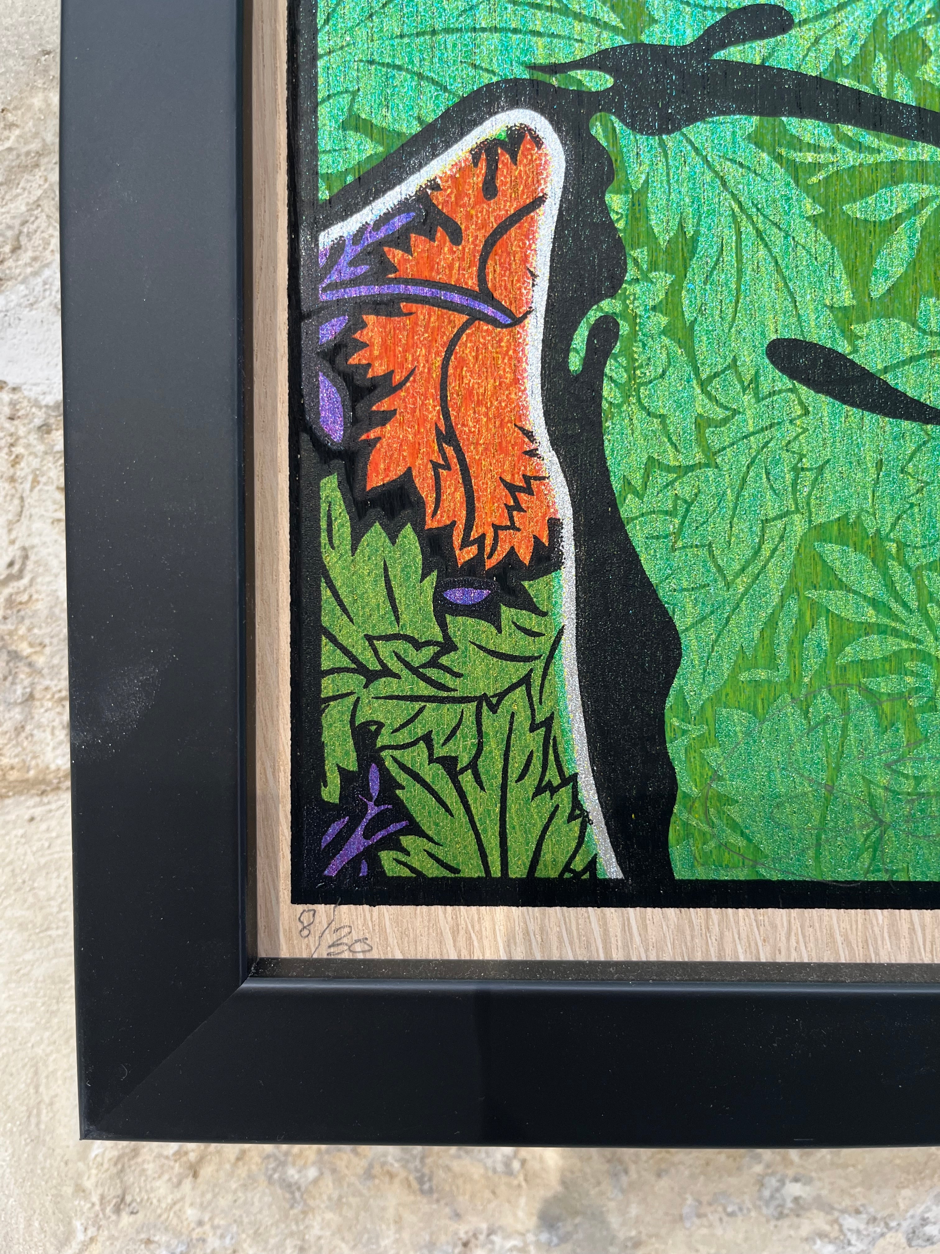 LOVE wood panel
