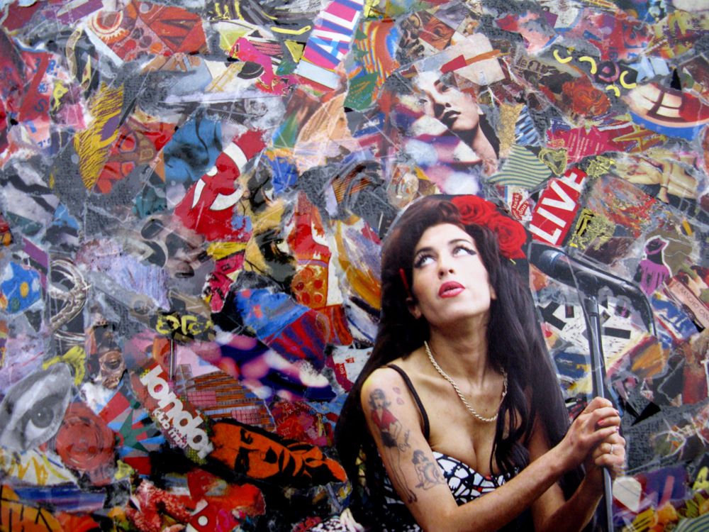 Editions d'art de FLOREPEA a pour titre Where's me black? style street art, graphique dim : FLOREPEAprix:300